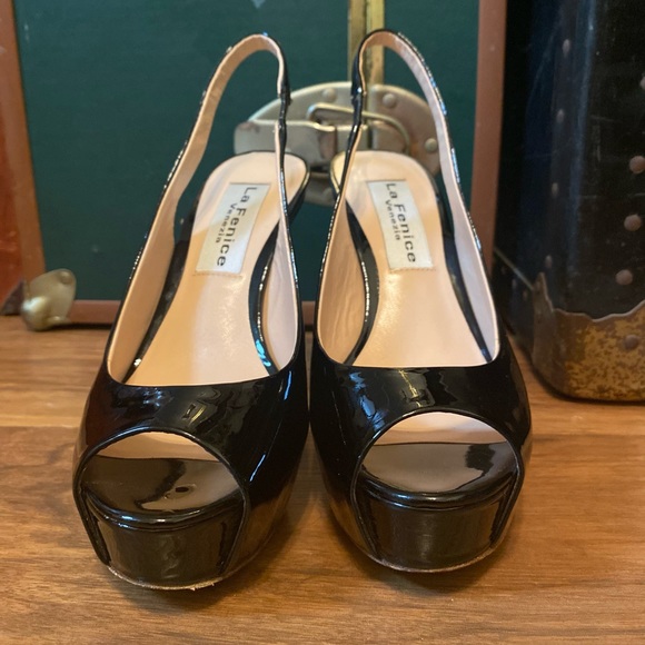 LaFenice Venezia Black Stilletos - Picture 2 of 7
